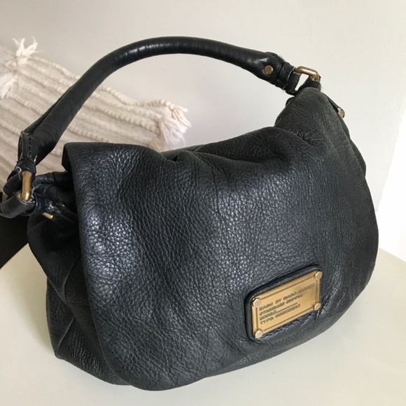 MARC BY MARC JACOBS WOMENS LIK UTIKA BLACK LEATHER HANDBAG - Picture 3 of 15